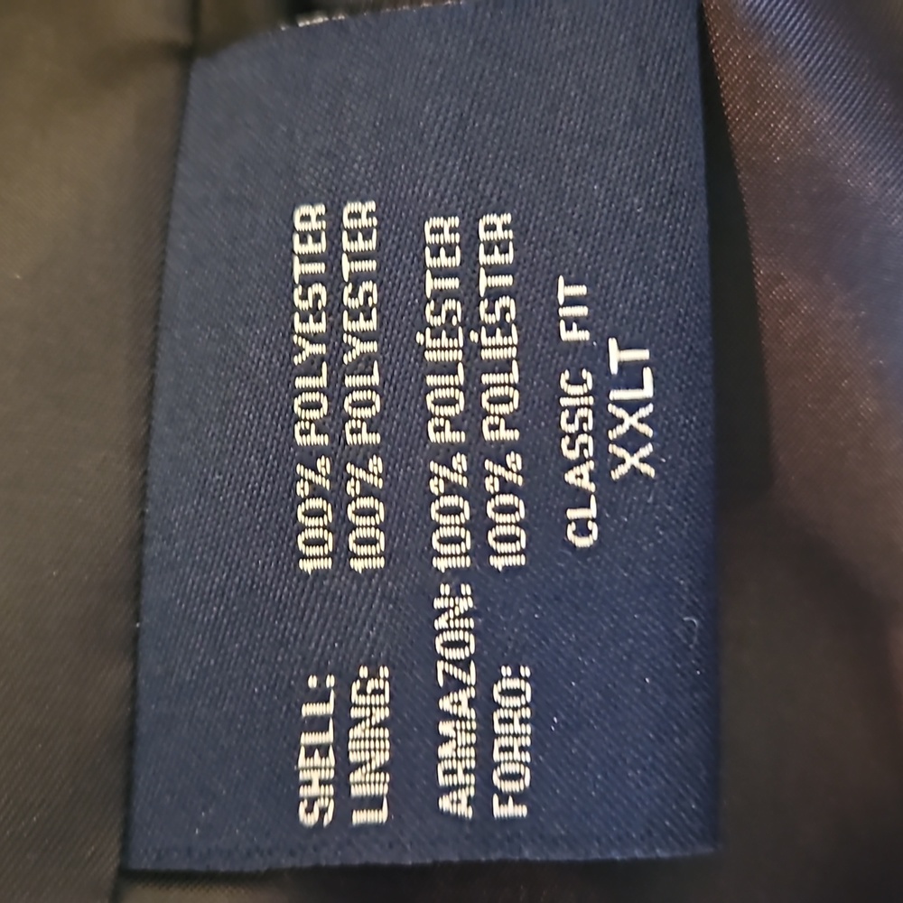 Paul Frederick Lightweight Lined Men's Top Coat.  XXLT - Picture 4 of 6